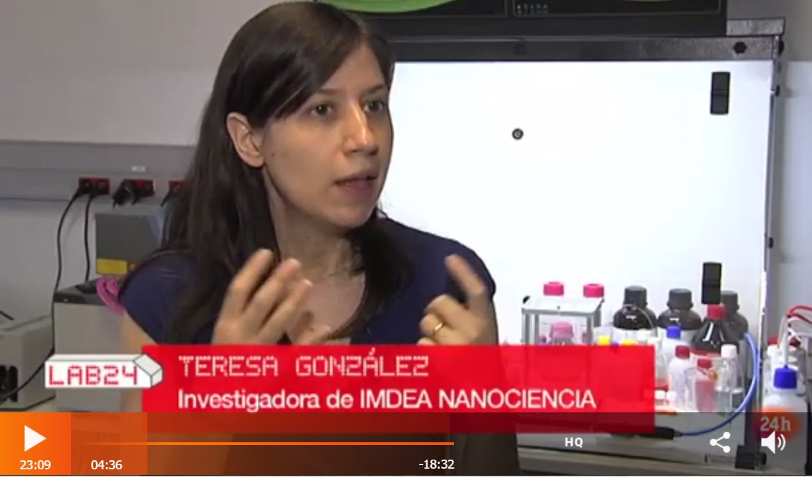 2018 Teresa González en Lab24 de RTVE