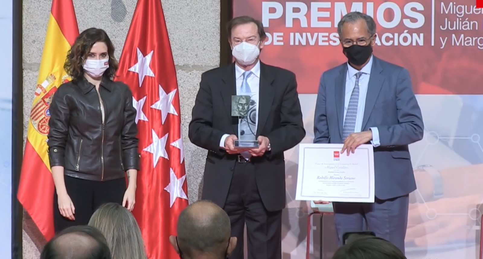 2022 Rodolfo Miranda es galardonado con el Premio de Investigación Miguel Catalán