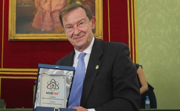2022 Rodolfo Miranda recibe el Premio Nacional de Nanotecnología